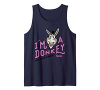 Shrek Emoji Donkey On The Edge Camiseta sin Mangas
