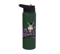 Shrek Emoji Donkey On The Edge Stainless Steel Insulated Water Bottle