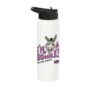 Shrek Emoji Donkey On The Edge Stainless Steel Insulated Water Bottle
