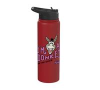 Shrek Emoji Donkey On The Edge Stainless Steel Insulated Water Bottle
