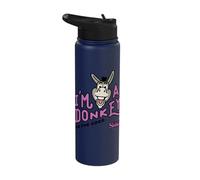 Shrek Emoji Donkey On The Edge Stainless Steel Insulated Water Bottle