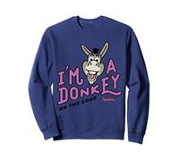 Shrek Emoji Donkey On The Edge Sudadera