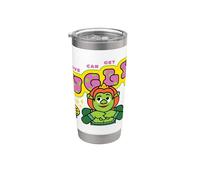 Shrek Emoji Love Can Get Ugly Vaso térmico de acero inoxidable de doble pared