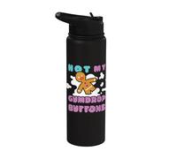 Shrek Emoji Not My Gumdrop Buttons Stainless Steel Insulated Water Bottle