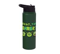 Shrek Emoji What The Shrek Stainless Steel Insulated Water Bottle