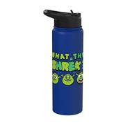 Shrek Emoji What The Shrek Stainless Steel Insulated Water Bottle