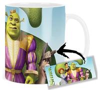 Shrek & Fiona Donkey Puss In Boots Taza Ceramica Mug