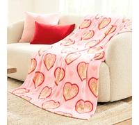 Shrek & Fiona Orge Bedding - Manta de Felpa súper Suave y acogedora, 50 x 70 Pulgadas, día de San Valentín (Producto Oficial) de Franco Collectibles