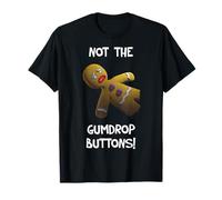 Shrek Gingerbread Man Not The Gumdrop Buttons Camiseta