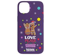 Shrek Gingy Love Peace Gumdrop Buttons Carcasa para iPhone 14 Plus