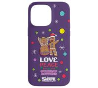 Shrek Gingy Love Peace Gumdrop Buttons Carcasa para iPhone 14 Pro MAX