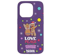 Shrek Gingy Love Peace Gumdrop Buttons Carcasa para iPhone 15 Pro