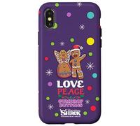 Shrek Gingy Love Peace Gumdrop Buttons Carcasa para iPhone X/XS