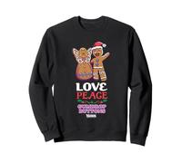 Shrek Gingy Love Peace Gumdrop Buttons Sudadera