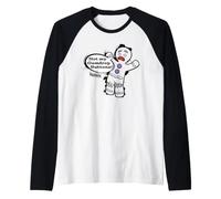 Shrek Gingy Not My Gumdrop Buttons Comic Style Camiseta Manga Raglan