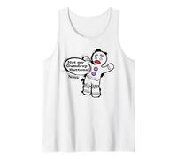 Shrek Gingy Not My Gumdrop Buttons Comic Style Camiseta sin Mangas