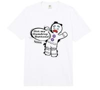 Shrek Gingy Not My Gumdrop Buttons Comic Style Comfort Colors Adult Heavyweight T-Shirt