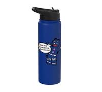 Shrek Gingy Not My Gumdrop Buttons Comic Style Stainless Steel Insulated Water Bottle