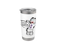 Shrek Gingy Not My Gumdrop Buttons Comic Style Vaso térmico de acero inoxidable de doble pared