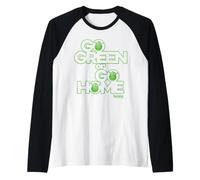 Shrek Go Green Or Go Home Camiseta Manga Raglan