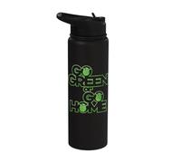 Shrek Go Green Or Go Home Stainless Steel Insulated Water Bottle