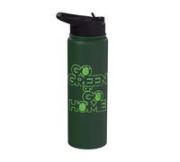 Shrek Go Green Or Go Home Stainless Steel Insulated Water Bottle