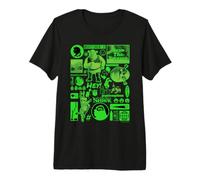 Shrek Green Vibes Only Eco Collage Camiseta Premium