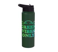 Shrek Green Vibes Only Nature Stainless Steel Insulated Water Bottle