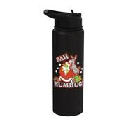 Shrek Humbug Funny Christmas Stainless Steel Insulated Water Bottle