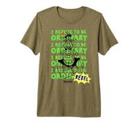 Shrek I Refuse to Be Ordinary Rebel Camiseta Premium