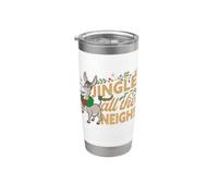 Shrek Jingle All The Neigh Donkey Vaso térmico de acero inoxidable de doble pared