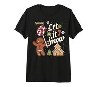 Shrek Let It Snow Holiday Gingy Camiseta Premium