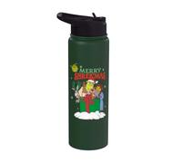 Shrek Merry Shrekmas Family Holiday Stainless Steel Insulated Water Bottle