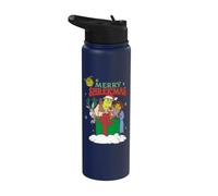 Shrek Merry Shrekmas Family Holiday Stainless Steel Insulated Water Bottle