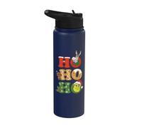 Shrek Merry Shrekmas Ho Ho Ho Front & Back Stainless Steel Insulated Water Bottle