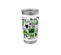 Shrek Mighty Green Eco All Over Print Vaso térmico de acero inoxidable de doble pared