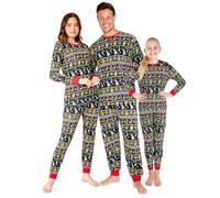 Shrek Pijamas de Navidad para Familia - Pijamas a Juego de Navidad (Multi Hombre, XXL)