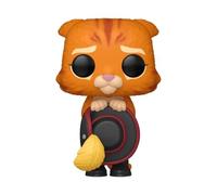 Shrek Pop Movies Vinile Figura 30th Anniversary Puss In Boots 9 Cm Funko