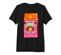 Shrek Princess Tower Popcorn Funny Holiday Camiseta Premium