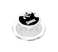 Shrek Profile Black and White PopSockets PopGrip para MagSafe