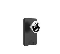 Shrek Profile Black and White PopSockets PopWallet para MagSafe