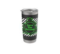Shrek Save The Swamp Green Vibes Vaso térmico de acero inoxidable de doble pared