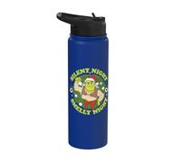 Shrek Silent Night Smelly Night Funny Holiday Stainless Steel Insulated Water Bottle
