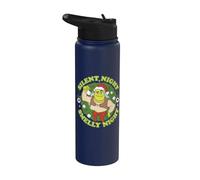Shrek Silent Night Smelly Night Funny Holiday Stainless Steel Insulated Water Bottle
