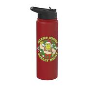 Shrek Silent Night Smelly Night Funny Holiday Stainless Steel Insulated Water Bottle