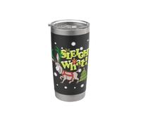 Shrek Sleigh What Donkey Vaso térmico de acero inoxidable de doble pared