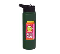 Shrek Swamp Fresh Egg Nog Funny Holiday Stainless Steel Insulated Water Bottle