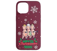 Shrek Three Little Pigs Merry Christmas Carcasa para iPhone 15