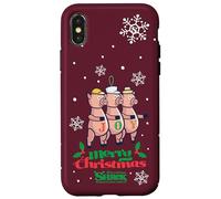 Shrek Three Little Pigs Merry Christmas Carcasa para iPhone X/XS