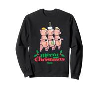Shrek Three Little Pigs Merry Christmas Sudadera